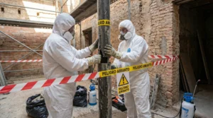 equipo de retirada de uralita