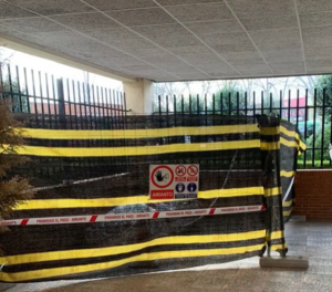 Señalización de seguridad de amianto