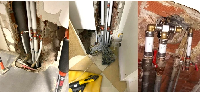 Tuberías de Aguas Sanitarias: AFS, ACS y RACS