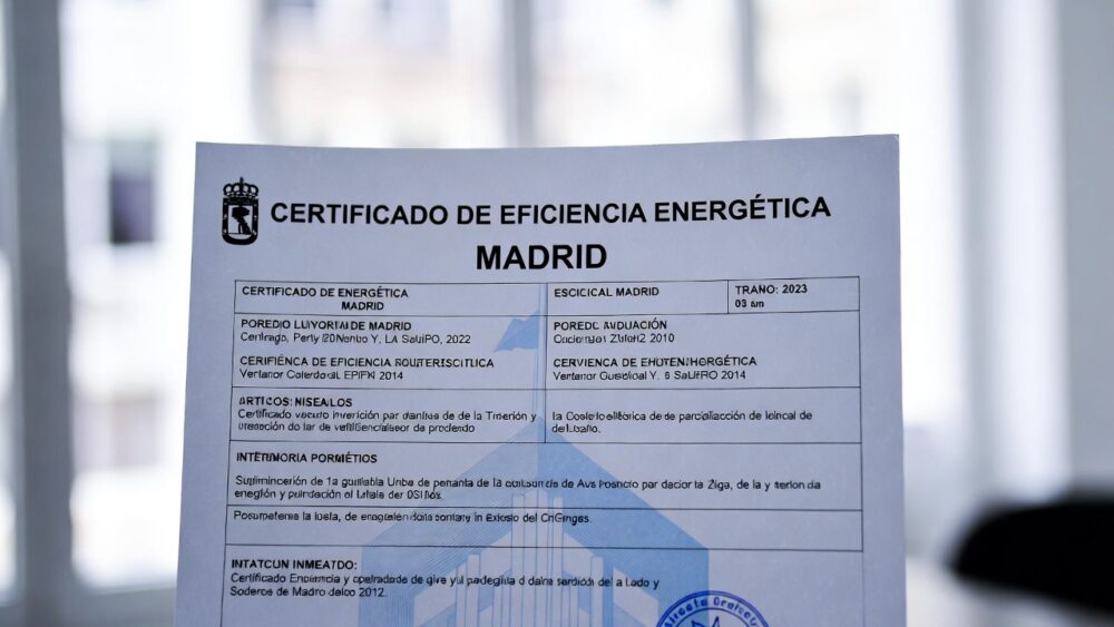 Certificado de eficiencia energética