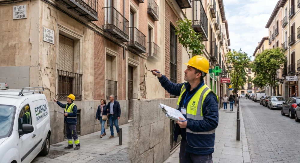 rehabilitación de edificios en Madrid